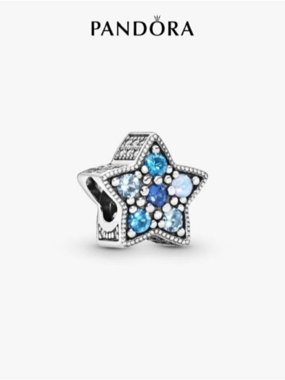 Pandora Bright Blue Star Charm
